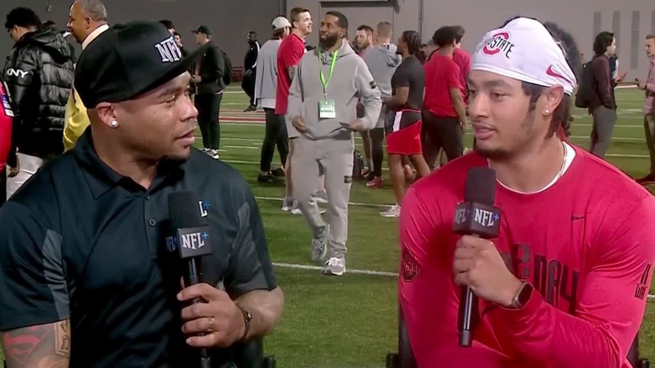 Ohio State rookie Jaxon Smith-Njigba previews Seattle's throwback unis