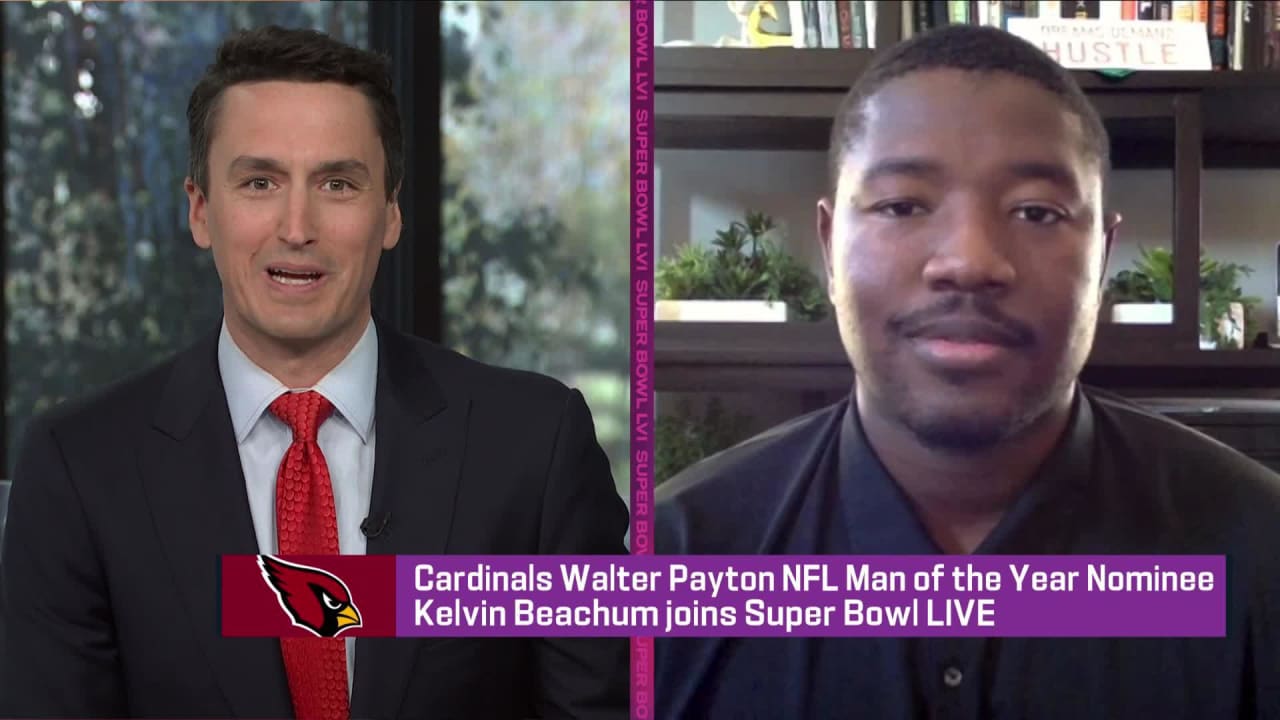 Kelvin Beachum is the Arizona Cardinals 2021 Walter Payton NFL Man