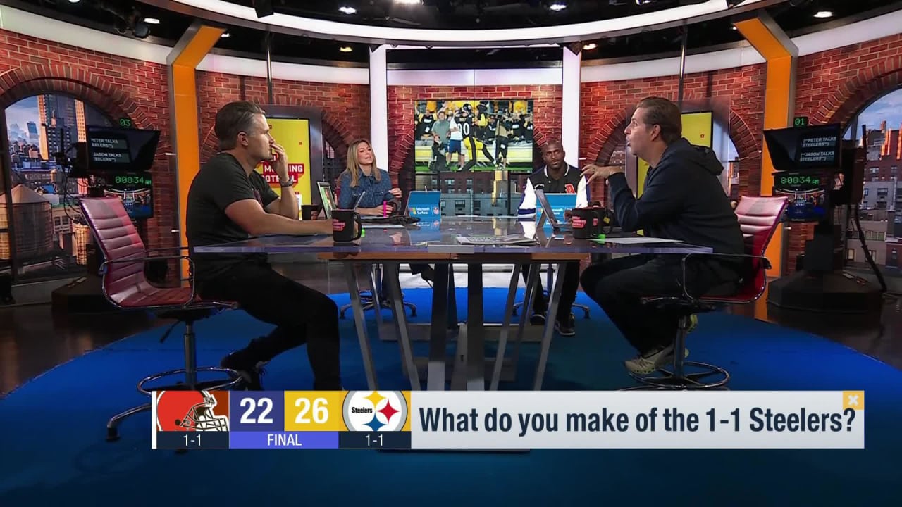 What do you make of the 1-1 Pittsburgh Steelers?