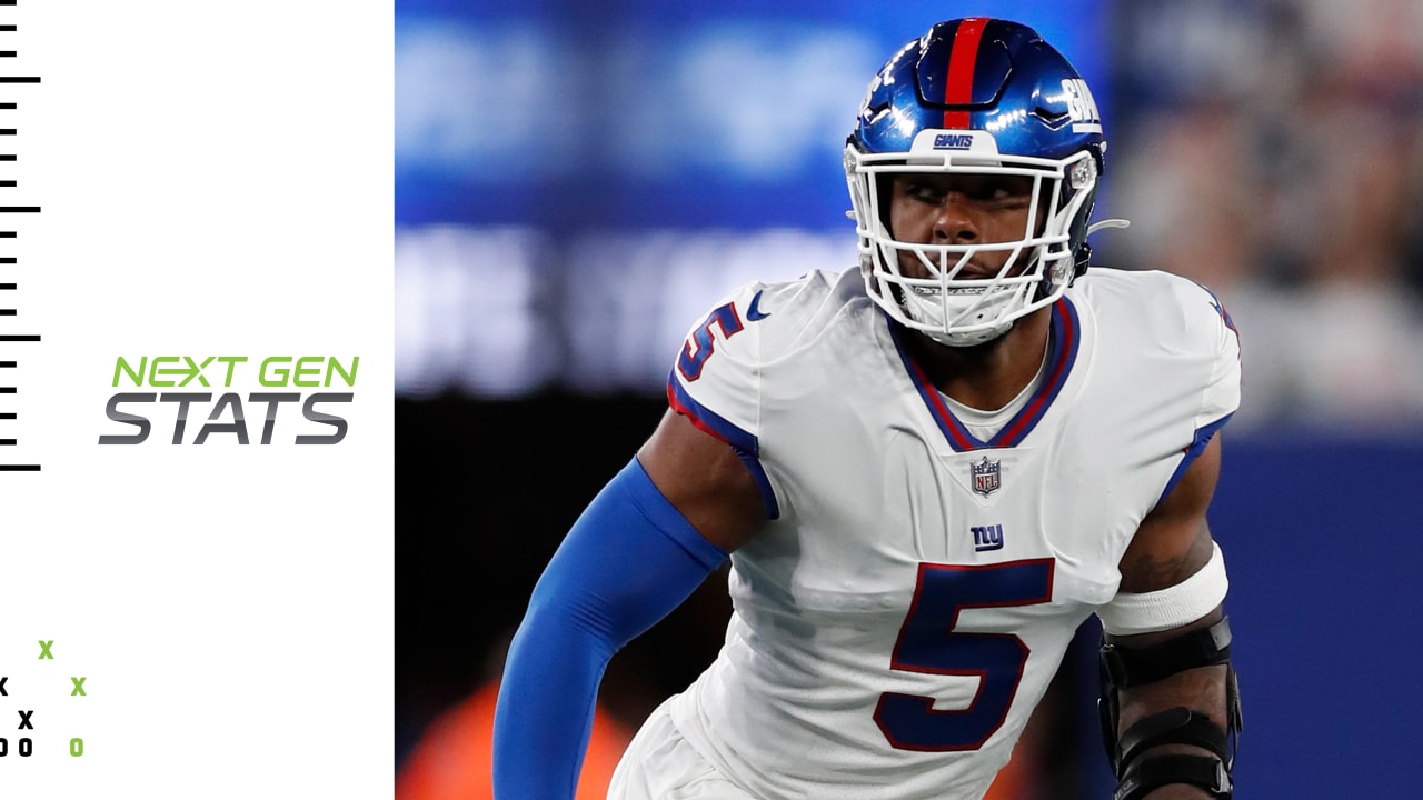 Numbers behind New York Giants OLB Kayvon Thibodeaux's gamesealing