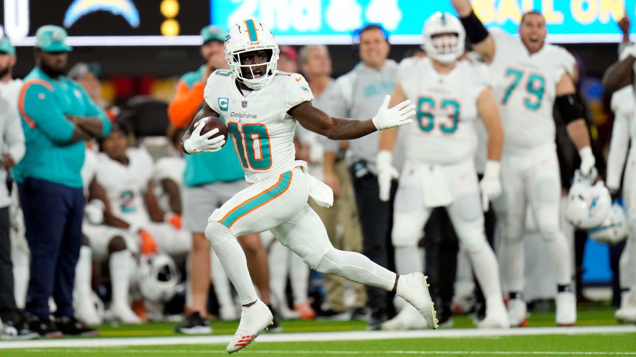 Can't-Miss Play: Miami Dolphins wide receiver Tyreek Hill ZOOMS to the races on a 57-yard