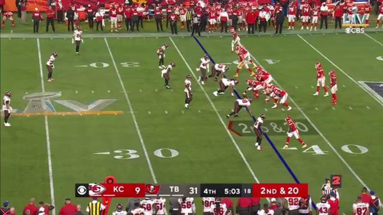 Buccaneers batter Patrick Mahomes in 31-9 Super Bowl blowout of