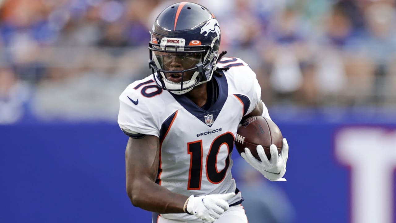 Broncos WR Jerry Jeudy (hamstring) expected to play Sunday vs. Commanders