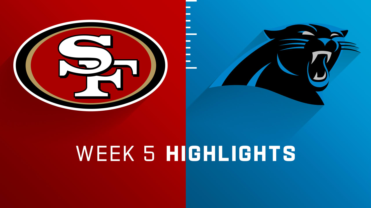 Carolina Panthers vs. San Francisco 49ers Week 5 Preview