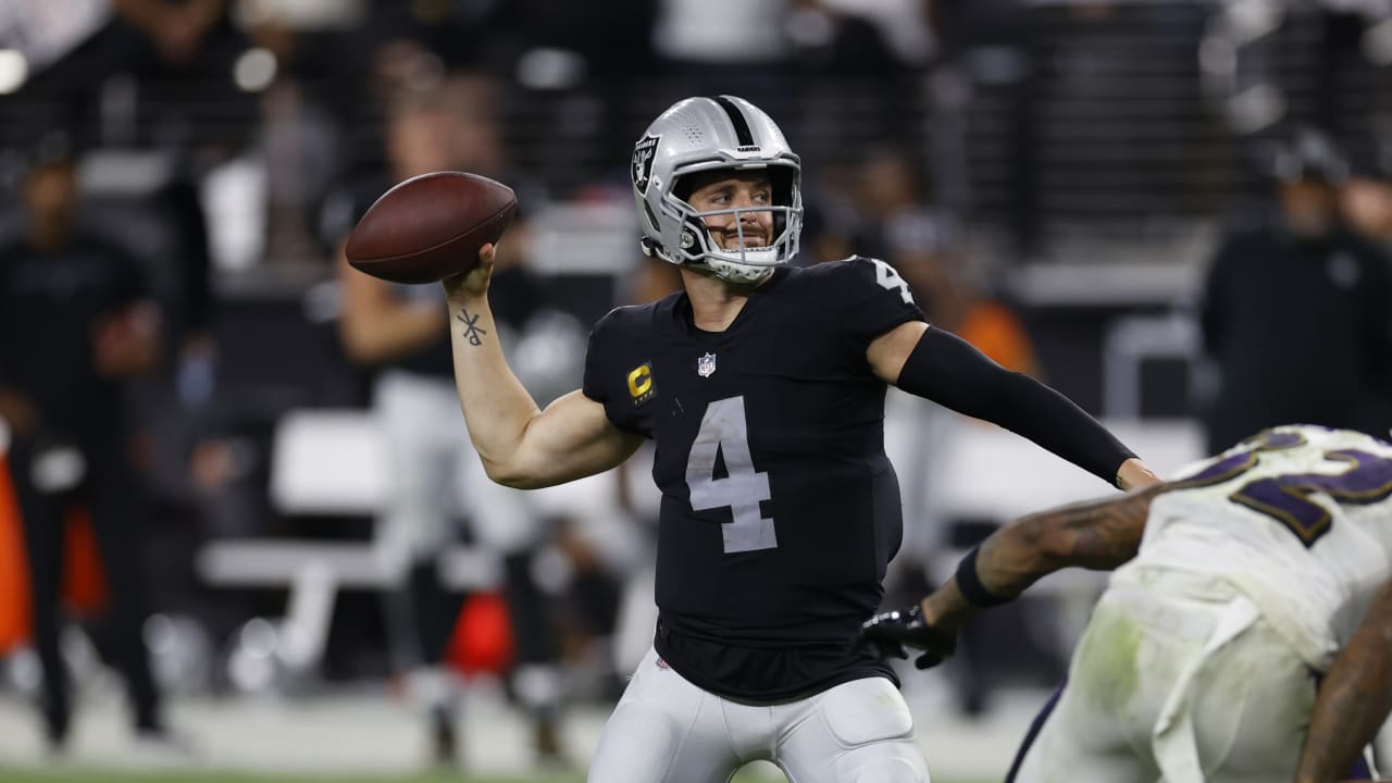 Derek Carr ends zany opening win in Las Vegas with an overtime TD pass as  Raiders stun Ravens