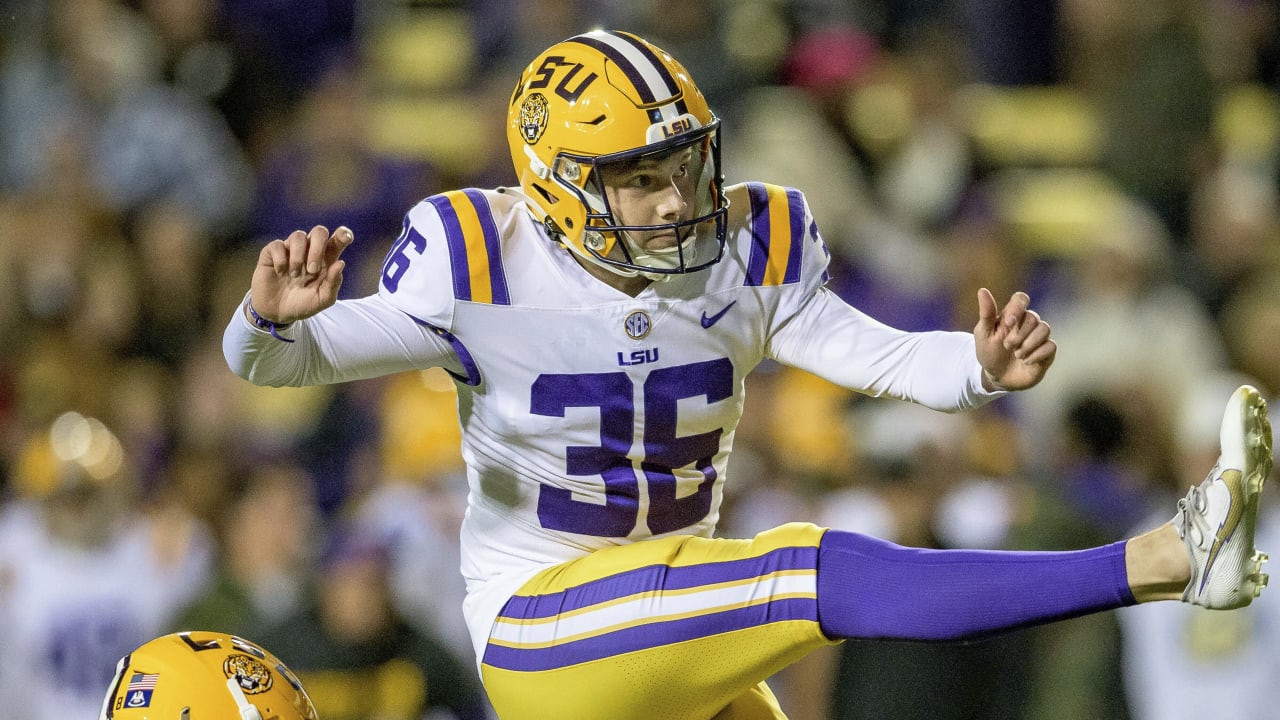 2022 NFL Draft: Browns select K Cade York of LSU in the fourth