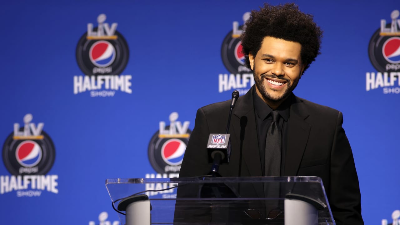 The Weeknd previews his Pepsi Super Bowl Halftime Show at news