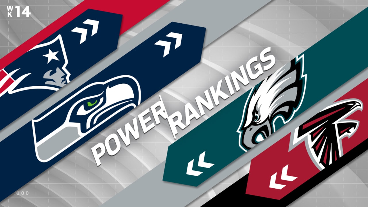 Twitter 上的PFF：2017 PFFELO NFL Power Rankings - Week 13 1. Patriots 2 - 10  ⬇️   / Twitter