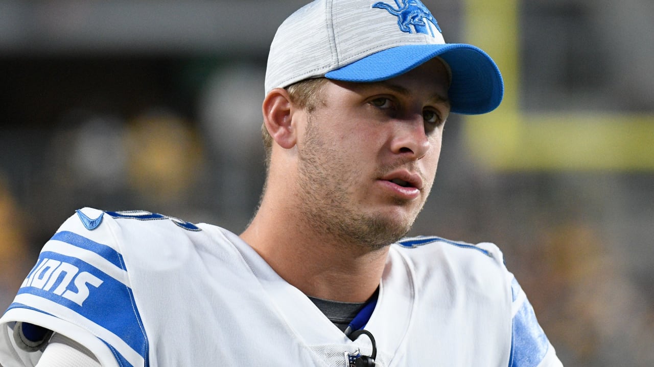 Lions QB Jared Goff is proving the haters wrong. Not that he cares. 