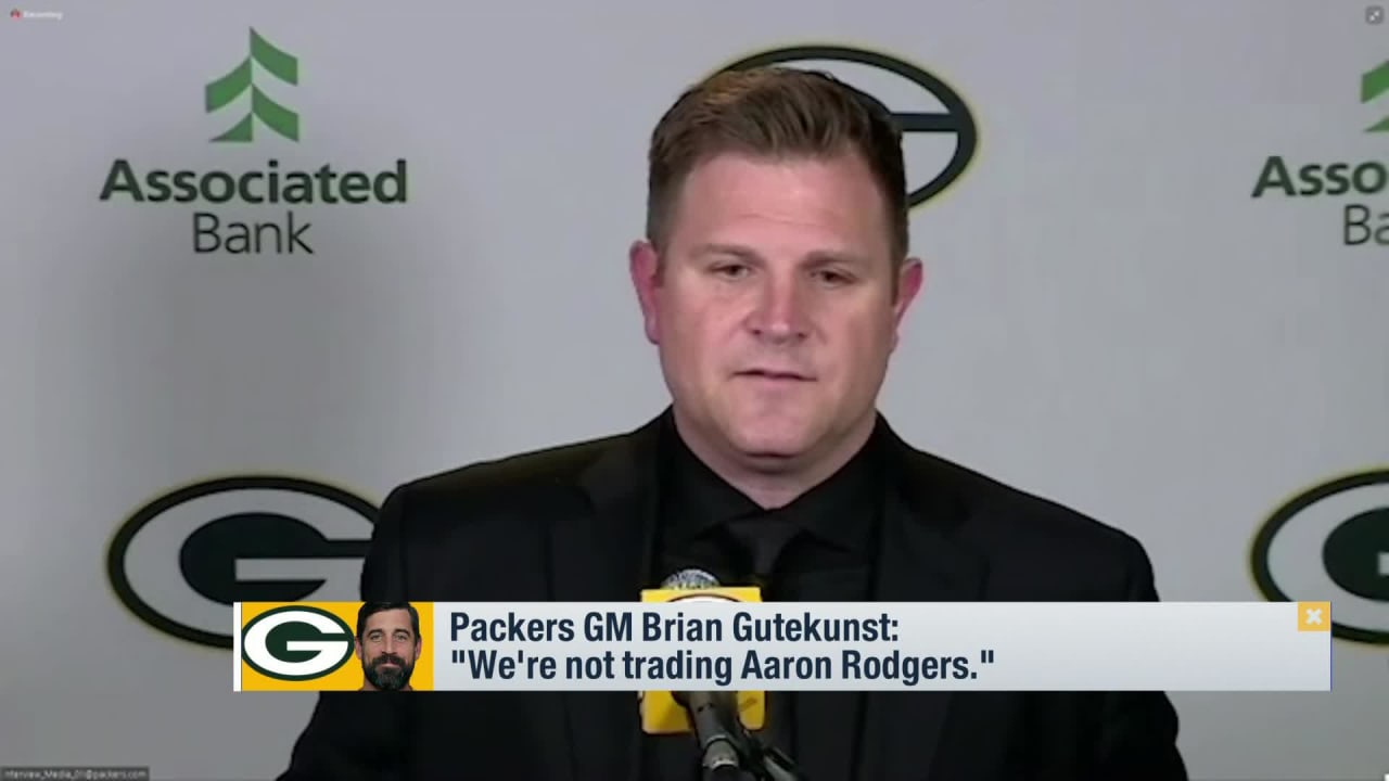 Packers GM: 'We are not going to trade Aaron Rodgers'