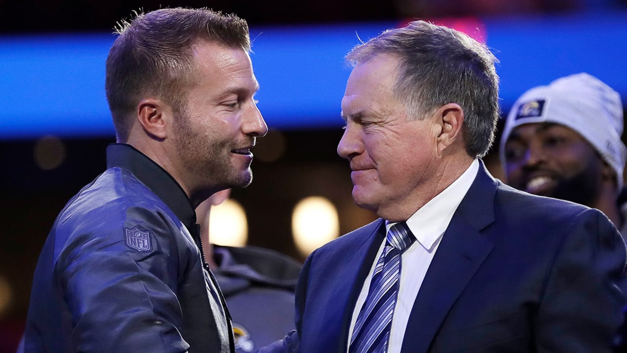 Super Bowl history at stake in Bill Belichick vs. Sean McVay duel
