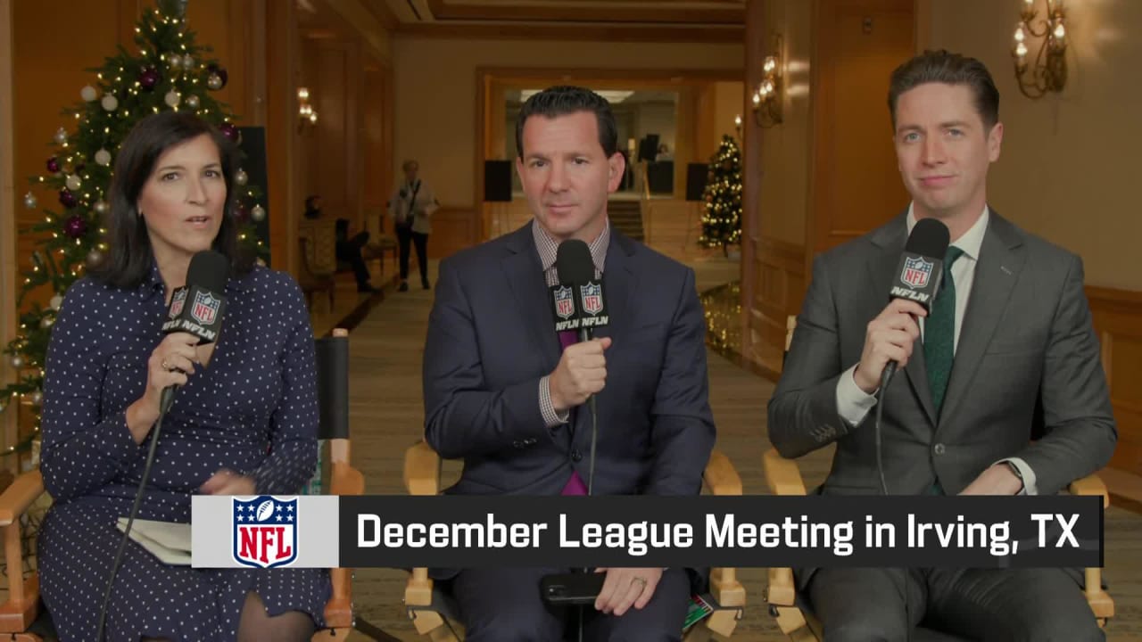 NFL Network insiders Ian Rapoport, Tom Peliissero and Judy Battista hop ...