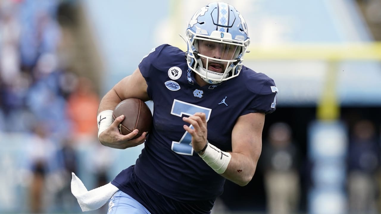 Lions Land UNC Quarterback Sam Howell in 2022 Mock Draft