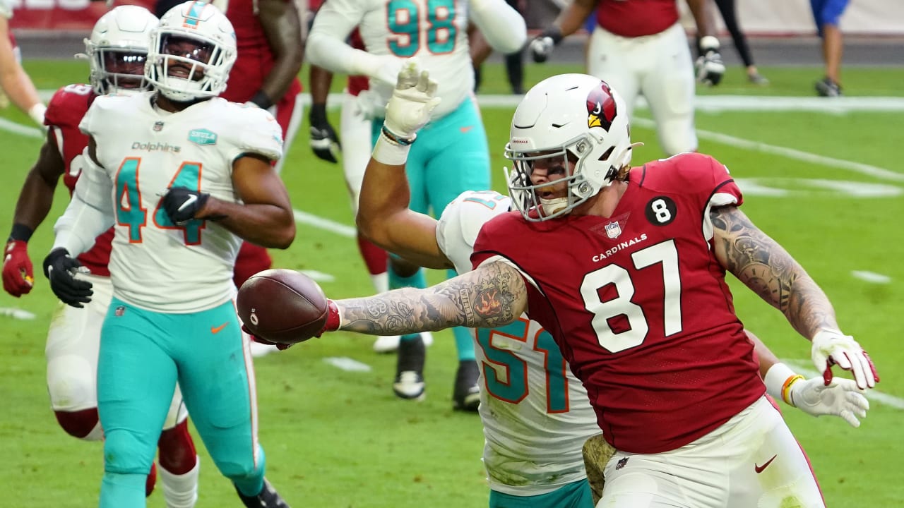 Arizona Cardinals tight end Maxx Williams' first catch of 2020 goes for a TD