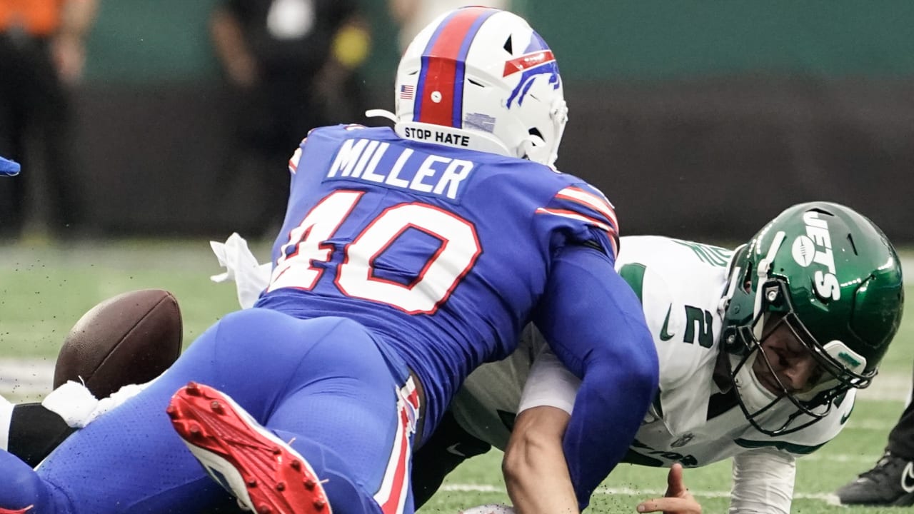 Jets QB Zach Wilson Throws Strike For 40-Yard TD Against Bills