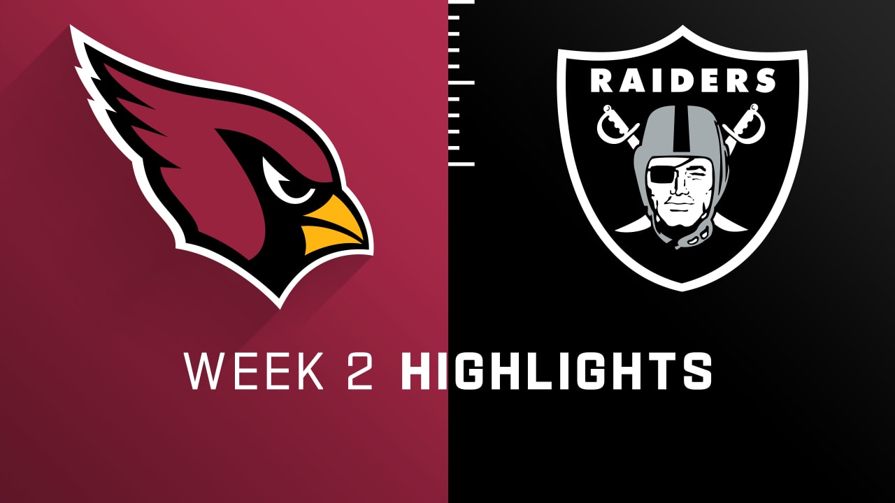 Arizona Cardinals vs. Las Vegas Raiders Week 2