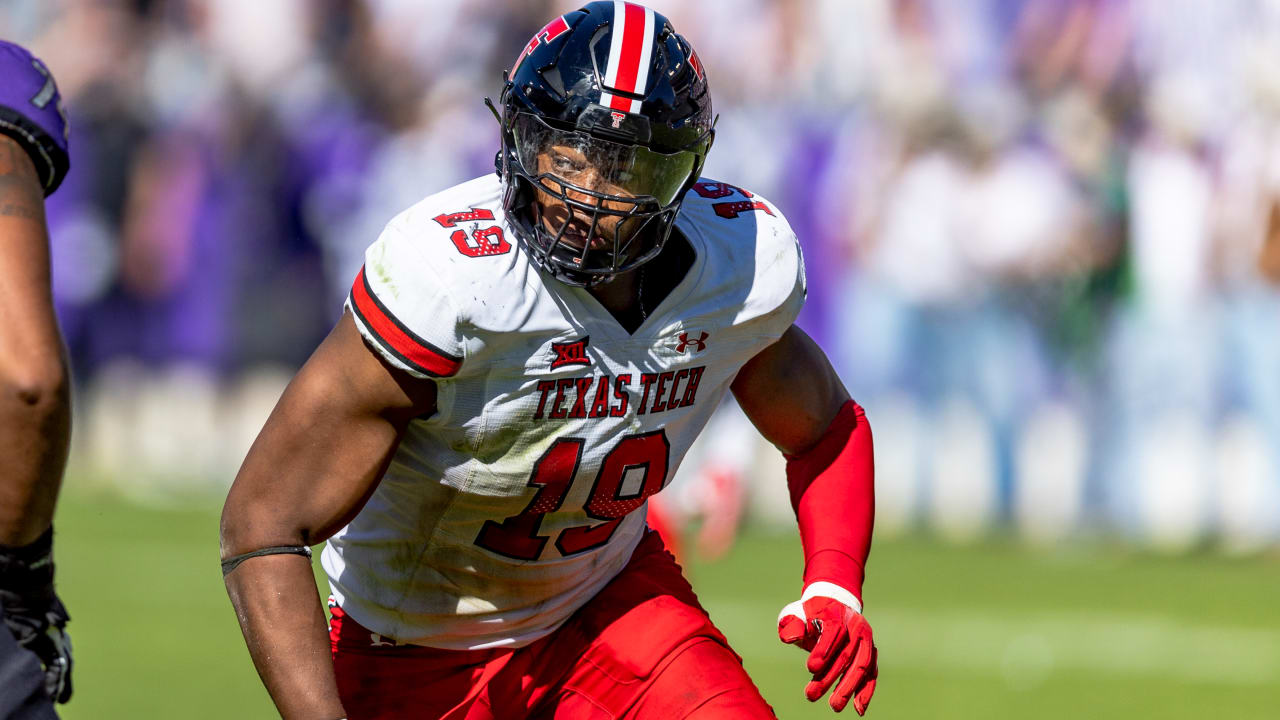 Raiders select Texas Tech DE Tyree Wilson in 1st round of NFL draft