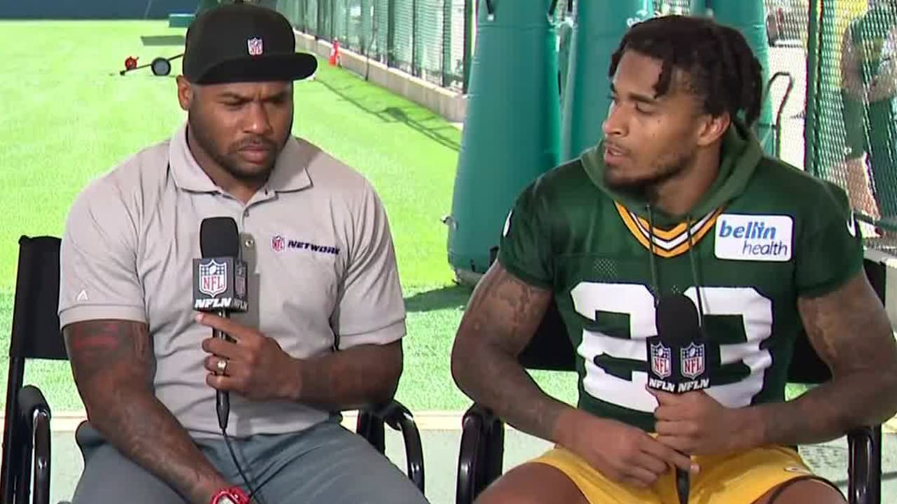 Green Bay Packers cornerback Jaire Alexander on how Steve Smith Sr.  inspired him as a kid in Charlotte