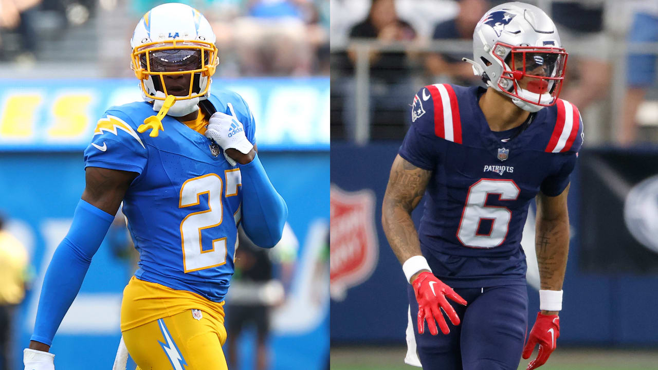 Patriots acquiring CB J.C. Jackson from Chargers with rookie Christian  Gonzalez (shoulder) likely out for season