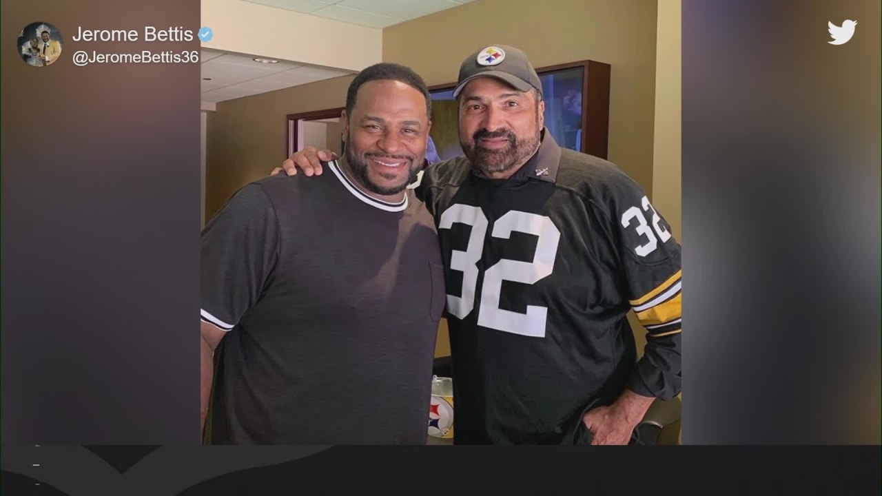 Former Pittsburgh Steelers running back Jerome Bettis explains how Franco Harris became a 'big
