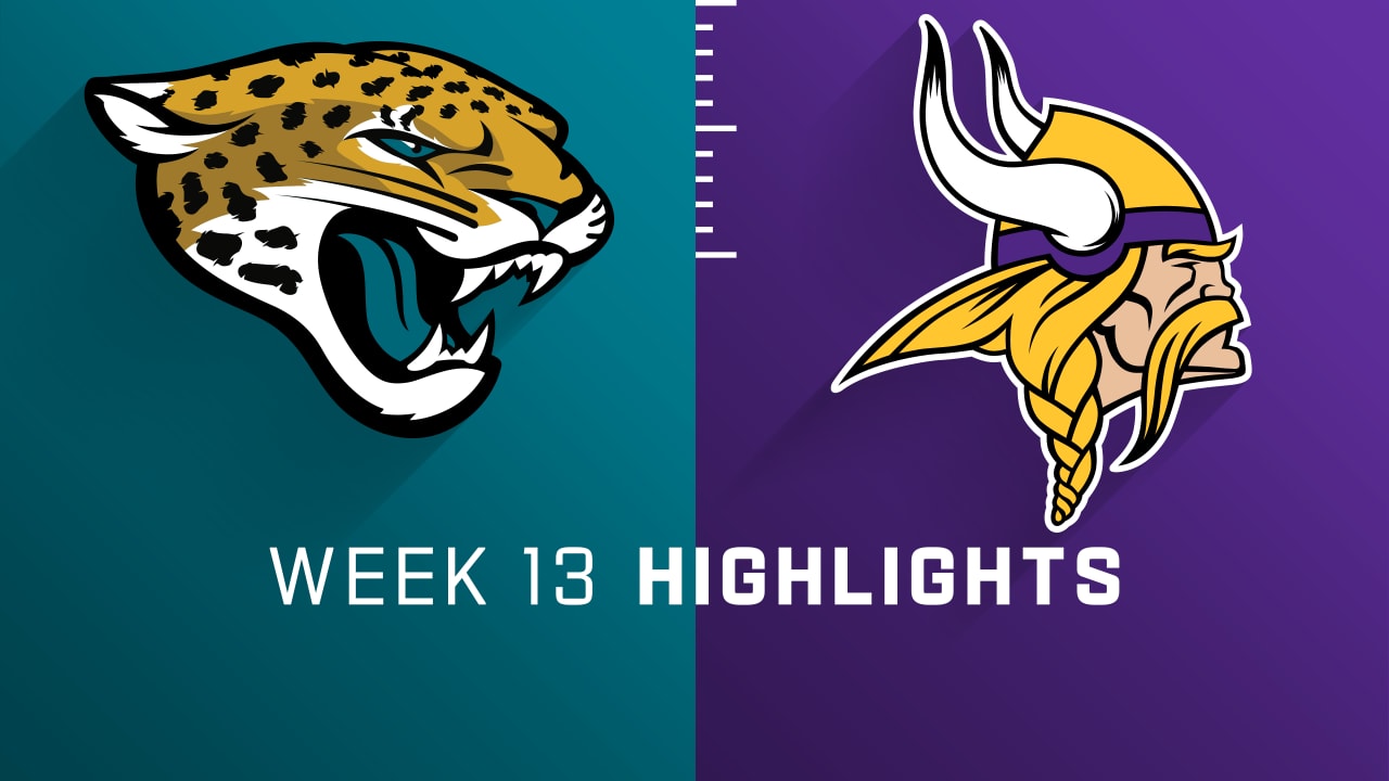 Jacksonville Jaguars vs. Minnesota Vikings highlights Week 13