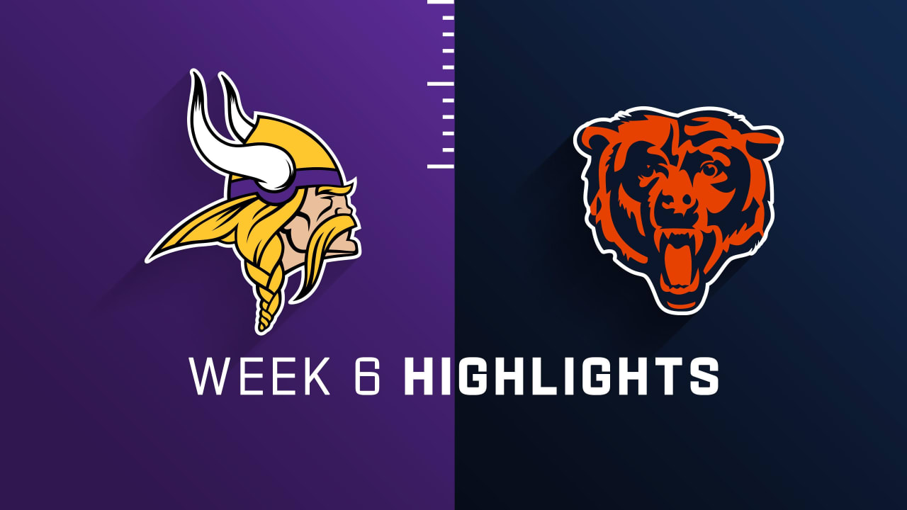 Minnesota Vikings vs. Chicago Bears highlights Week 6