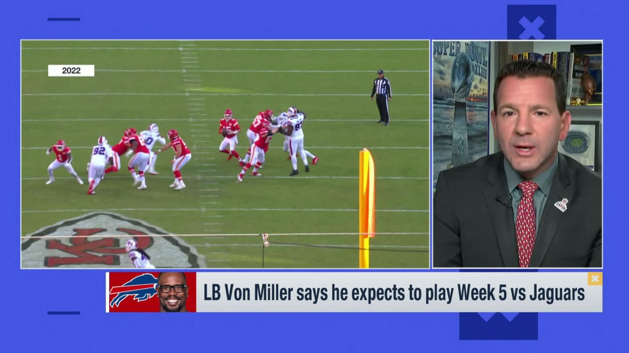 Von Miller makes huge MVP statement in Good Morning Football appearance  with shirt choice