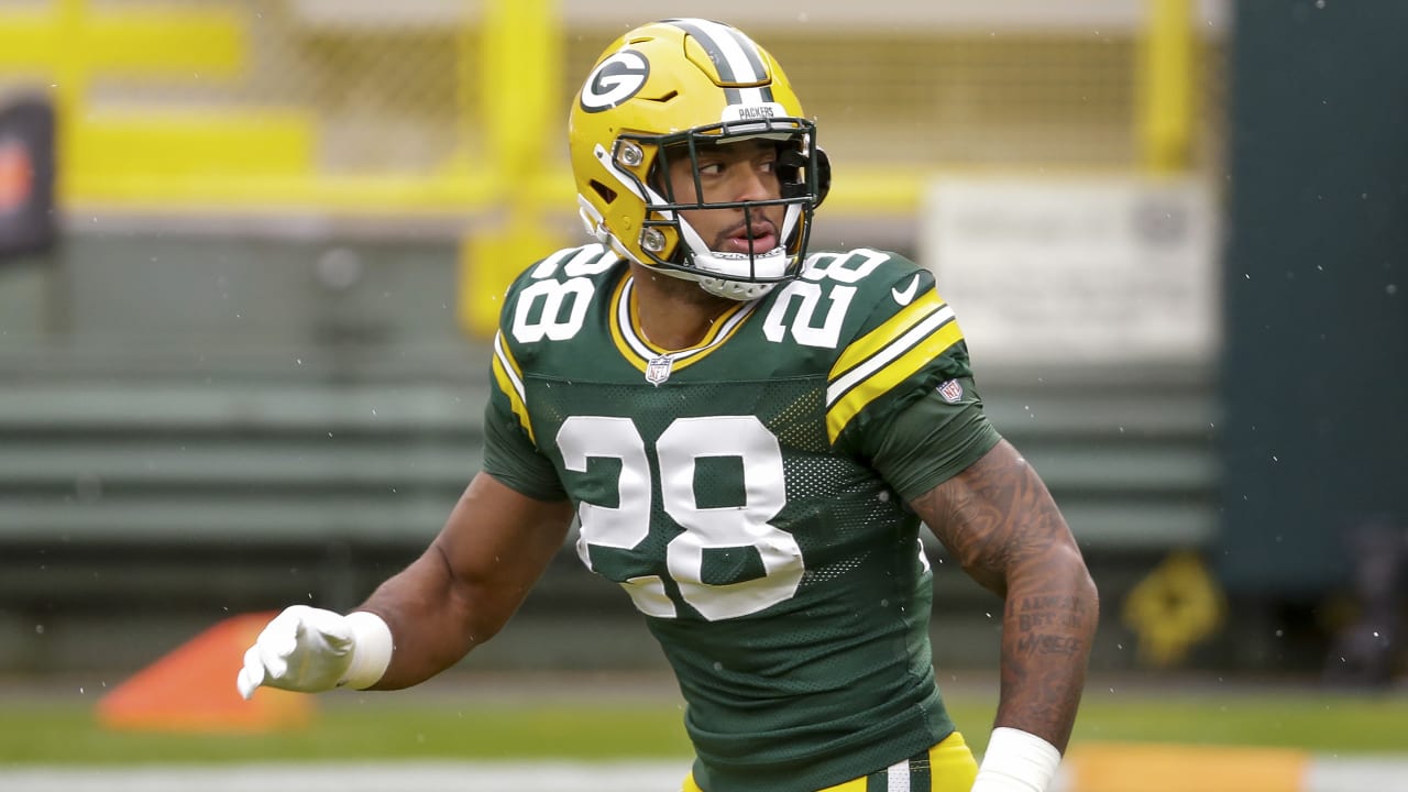 Aaron Jones on Backfield Mate AJ Dillon: 'He Went From a Guy to