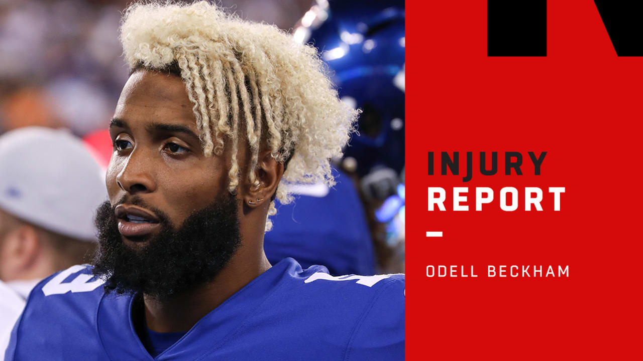 Odell Beckham Jr. misses Browns practice with reported 'hip injury'