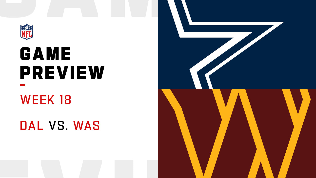 NFL 2022 Week 18: Dallas Cowboys vs Washington Commanders 1st