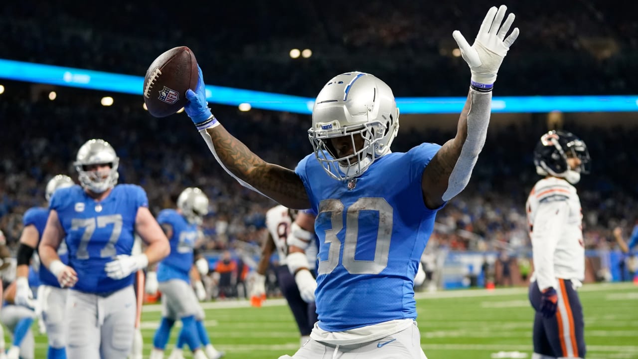 Jamaal Williams closing in on Detroit Lions history after 3-TD game