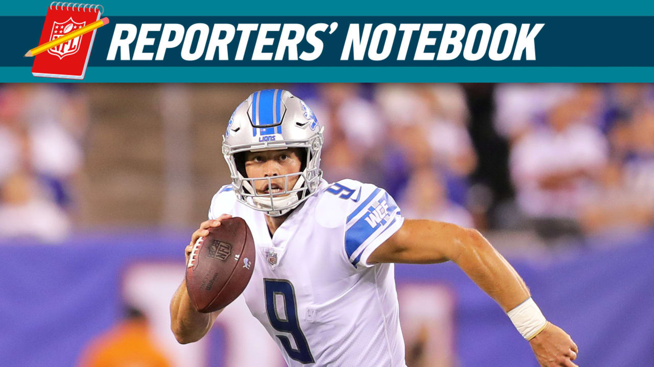 Pivotal year awaits returning Matthew Stafford, Lions