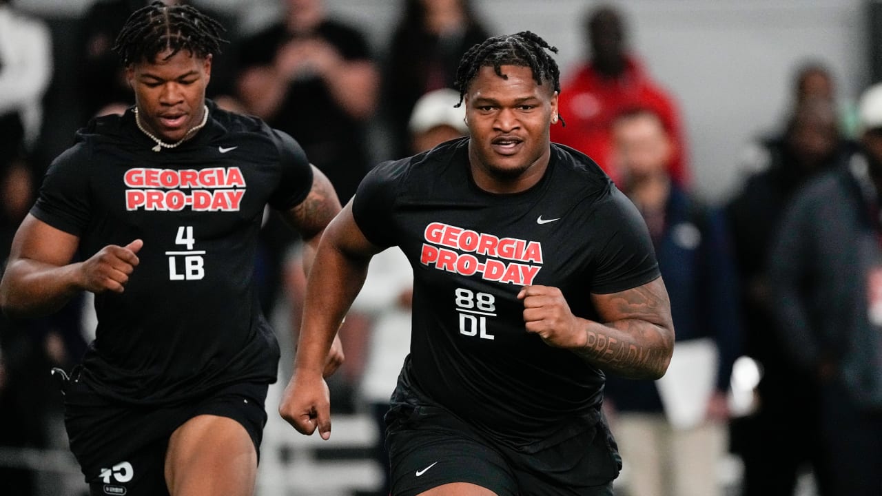 Uga Pro Day 2024 Tiffy Giacinta