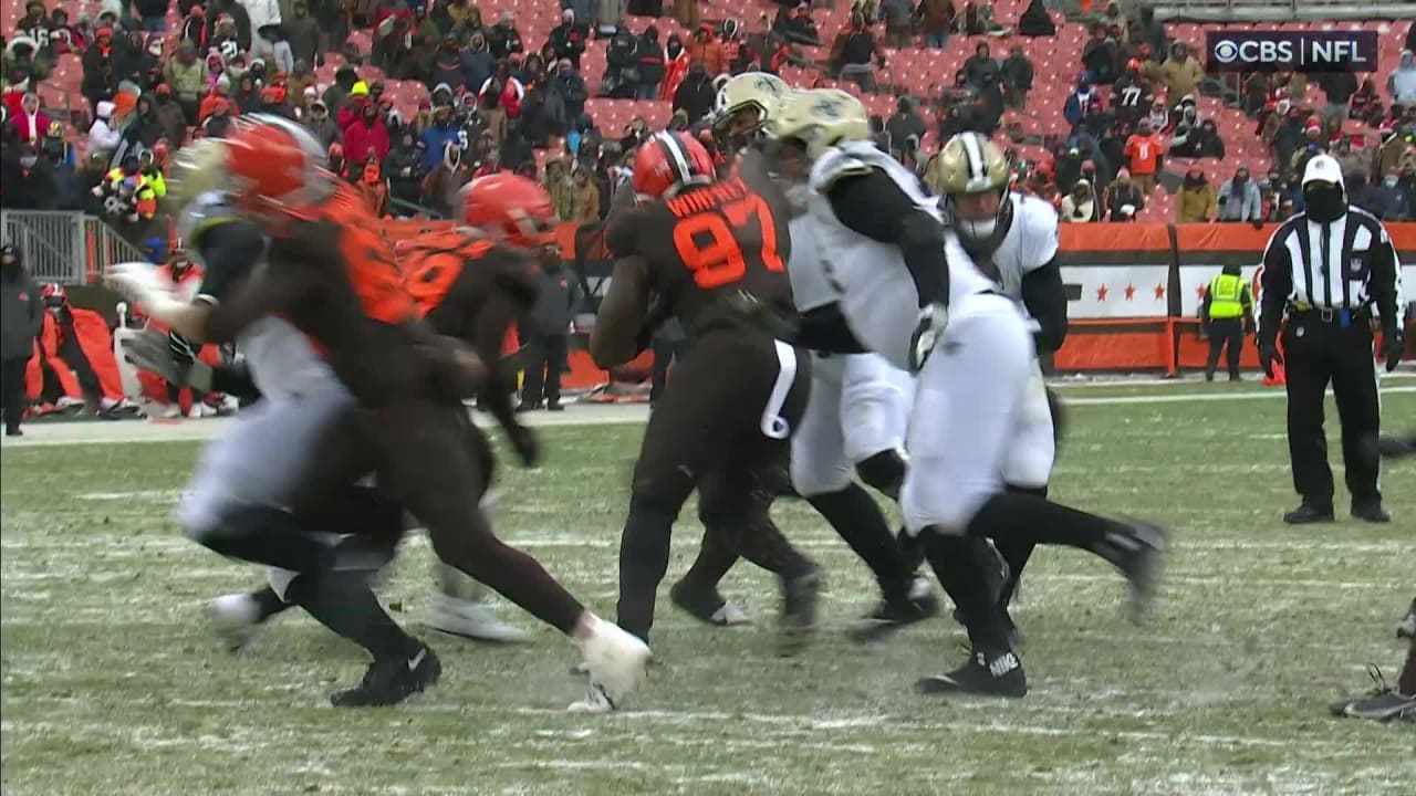 New Orleans Saints' Top Plays Vs. Cleveland Browns | Week 16