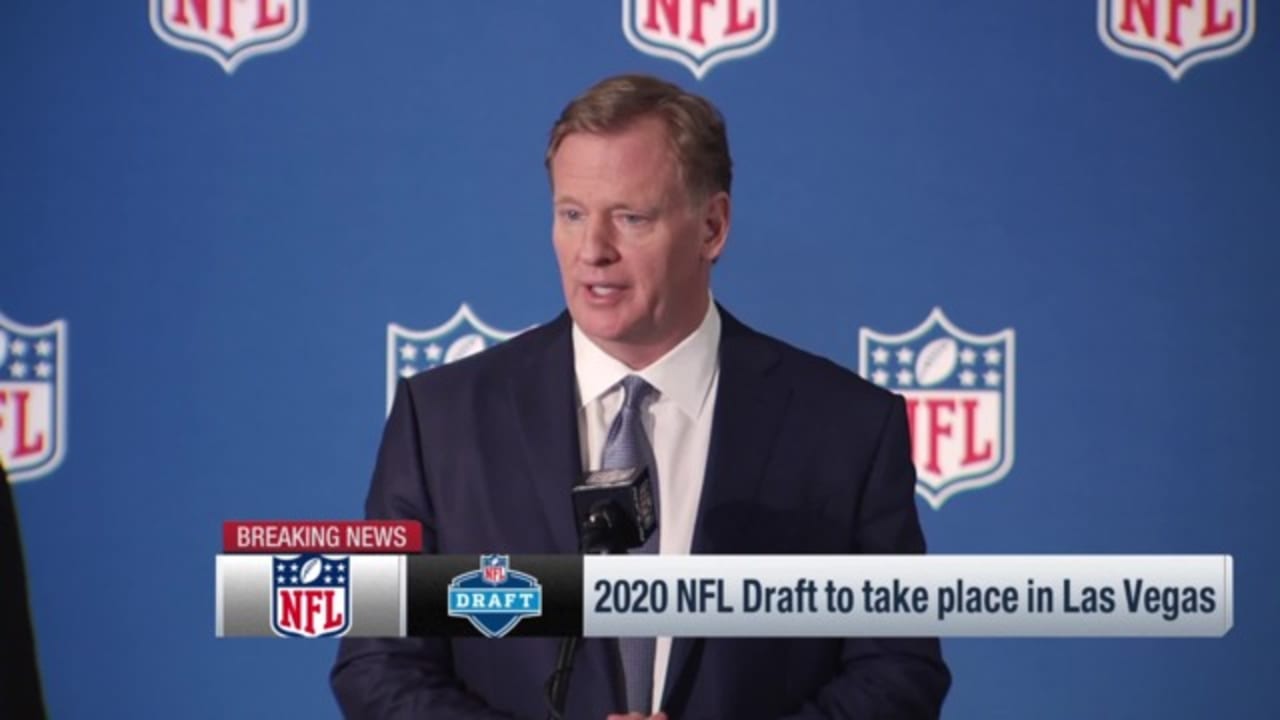 NFL Draft headed to Vegas in 2020