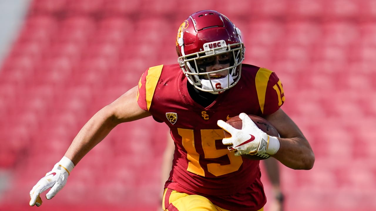 San Francisco 49ers select USC Trojans safety Talanoa Hufanga with the No.  180 pick in 2021 NFL Draft