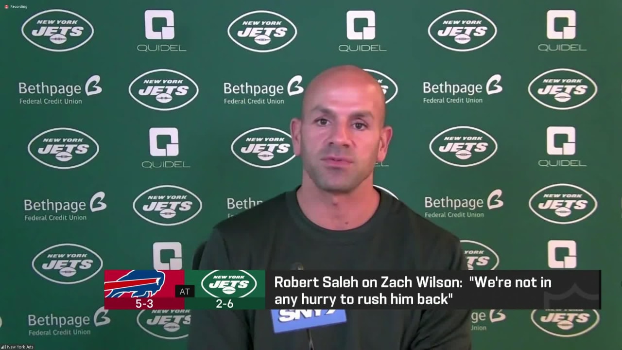 Jets HC Robert Saleh Won't Commit to Zach Wilson as Starting QB vs. Bears, News, Scores, Highlights, Stats, and Rumors