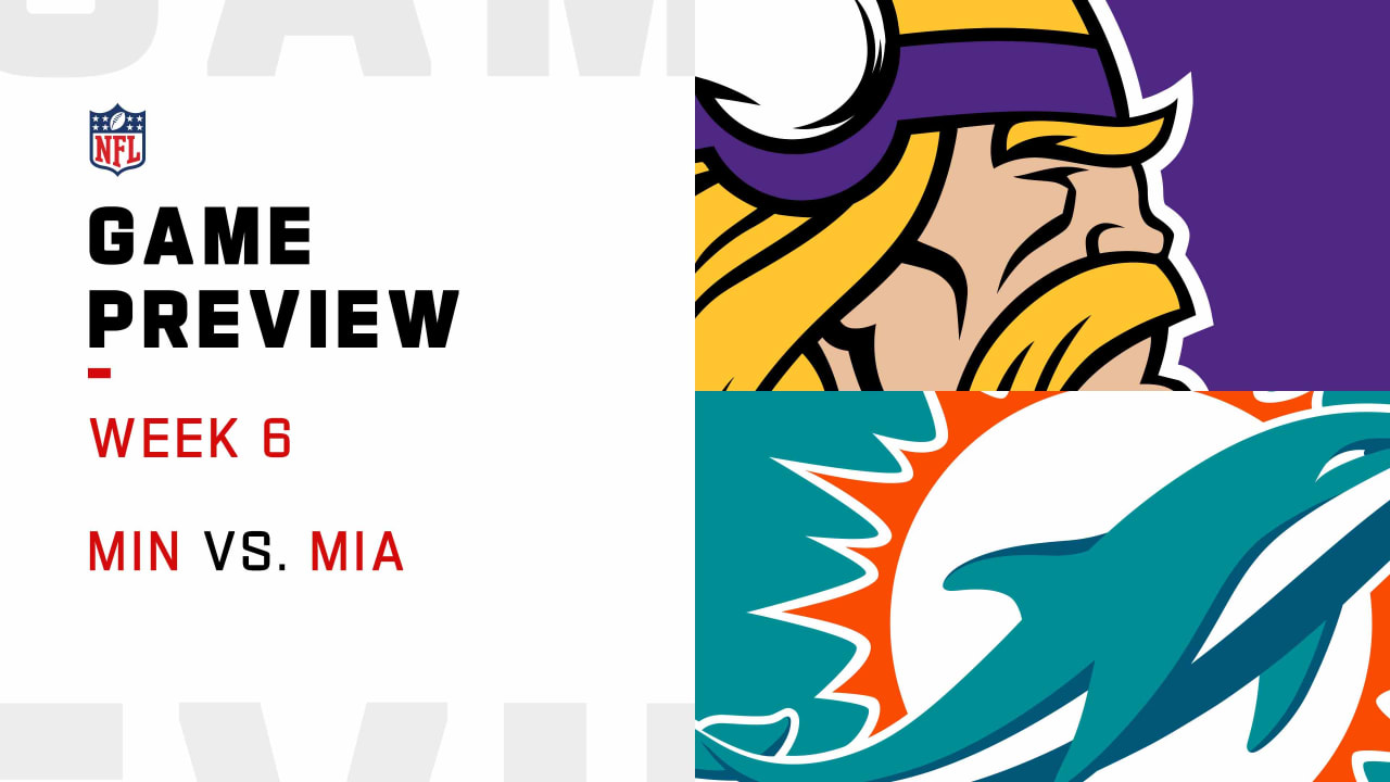 Miami Dolphins week 6 preview: Minnesota Vikings