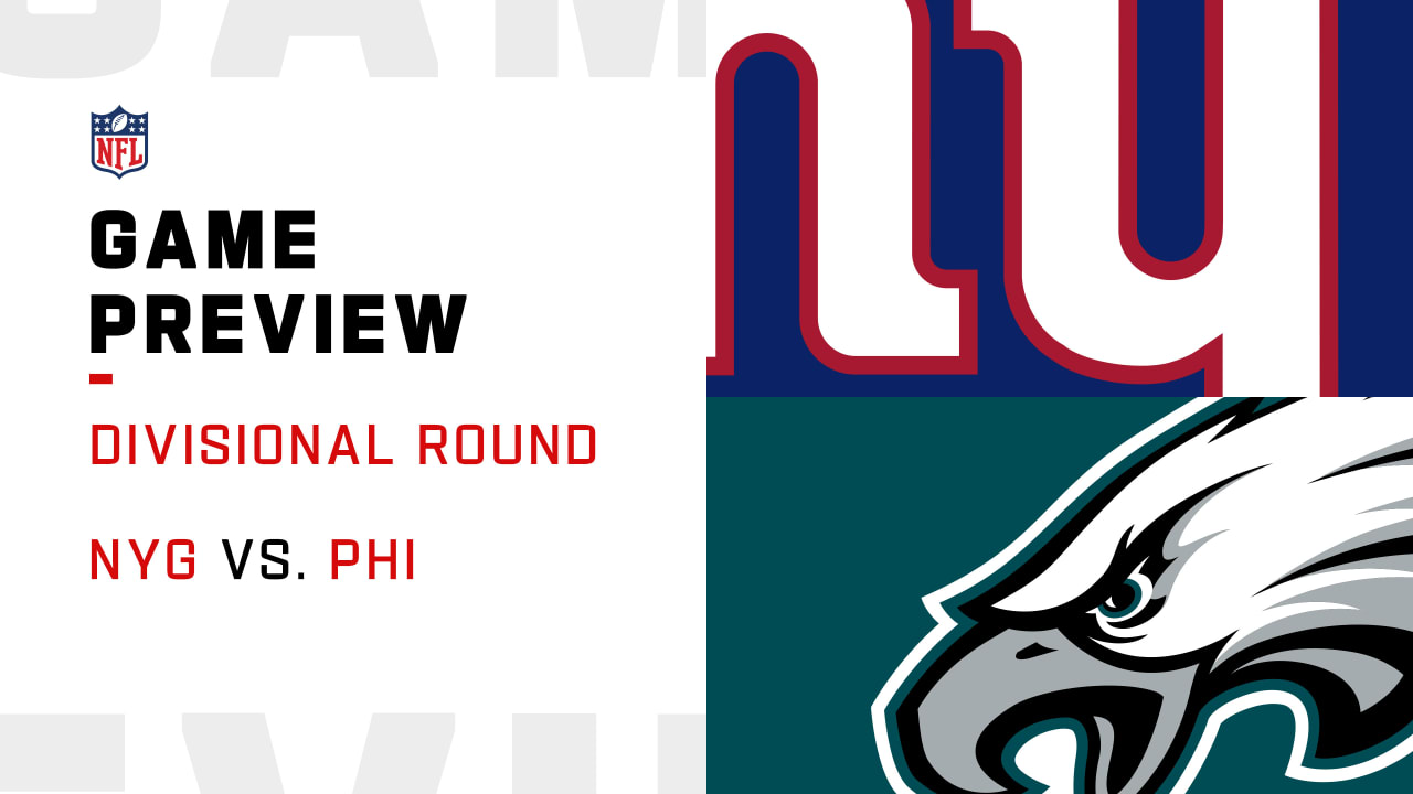 New York Giants vs. Philadelphia Eagles  2023 Divisional Round Game  Preview 