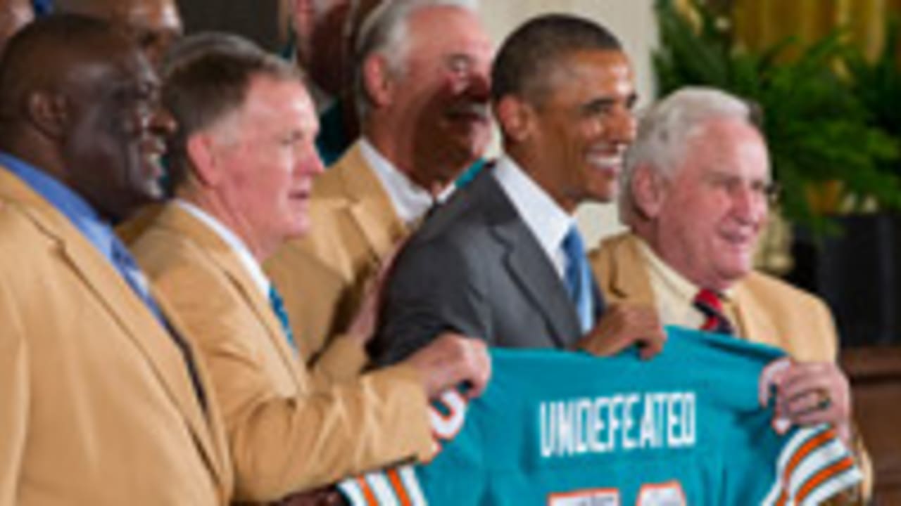 President Obama Honors 1972 Super Bowl Champion Miami Dolphins