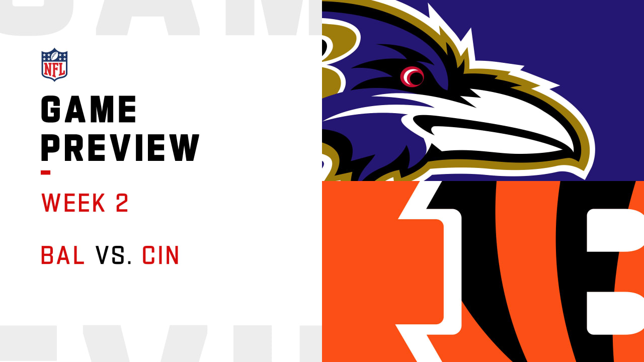 NFL Week 2: How to watch today's Baltimore Ravens vs. Cincinnati