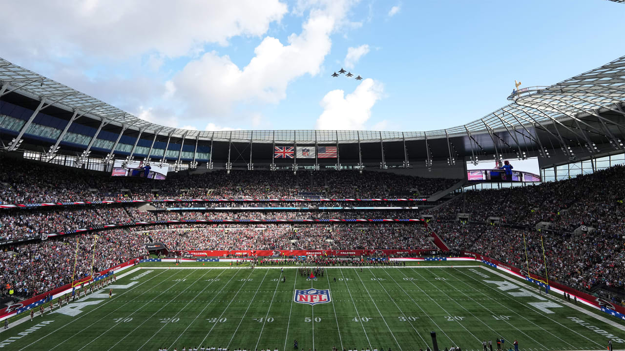 New York Jets at Atlanta Falcons 
NFL London Games at Tottenham Hotspur Stadium 
10 Oct 2021