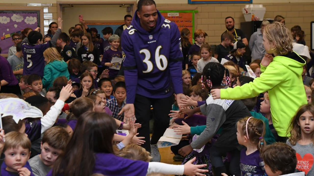 Baltimore Ravens Road Game Jersey - Custom - Youth