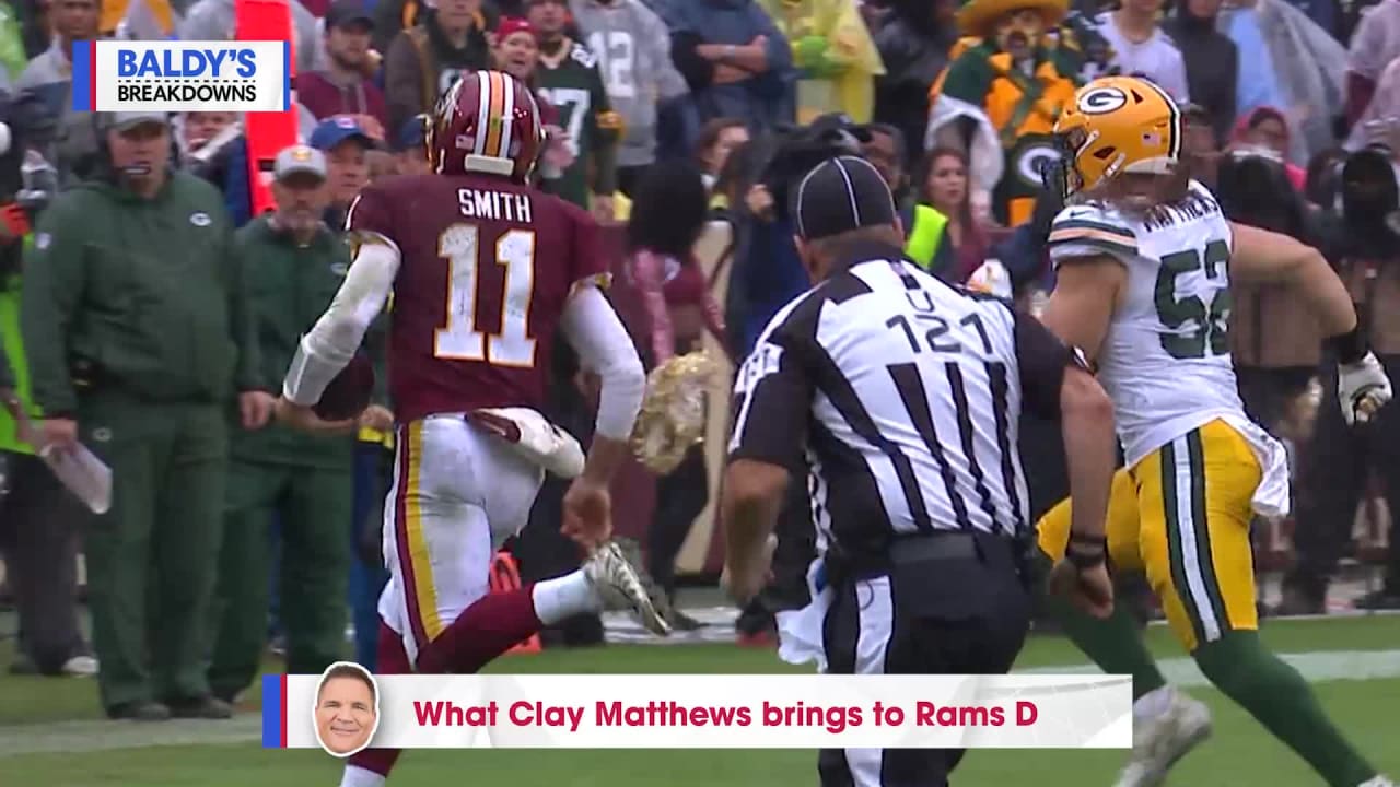 Clay Matthews ready to prove himself all over again with Rams