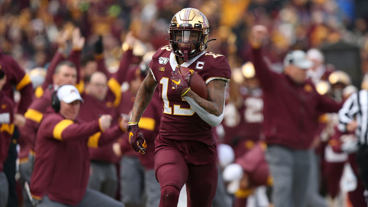 Rashod Bateman: Minnesota 2021 NFL Draft prospect opts out of