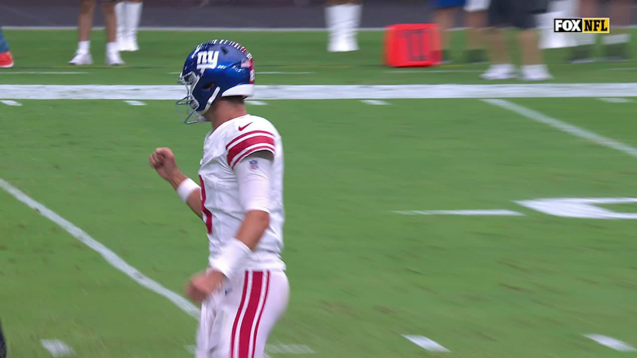 Giants two-point conversion attempt video: Watch Saquon Barkley