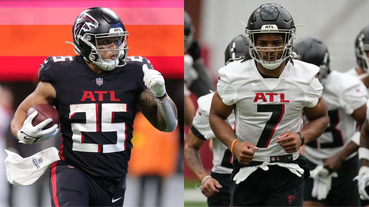 Falcons RB Tyler Allgeier weighs in on drafting of Bijan Robinson:  'Everyone will get their chance to shine