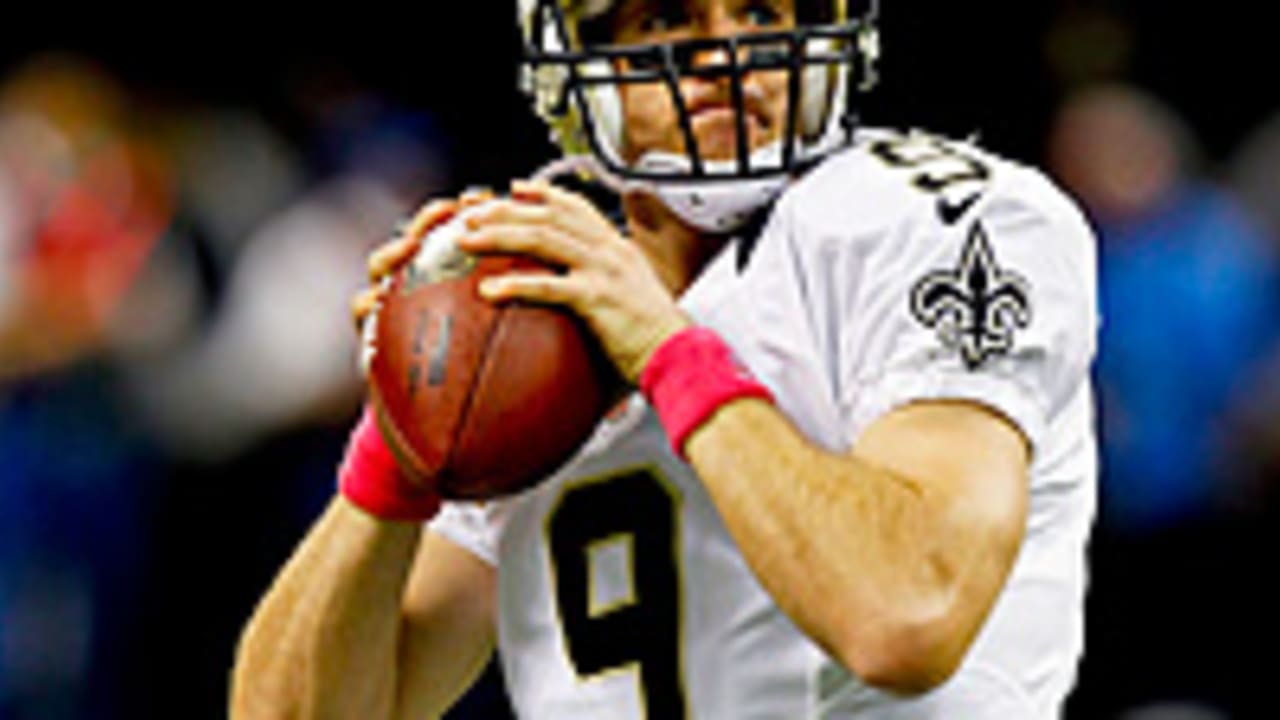 Drew Brees breaks Johnny Unitas' touchdown streak