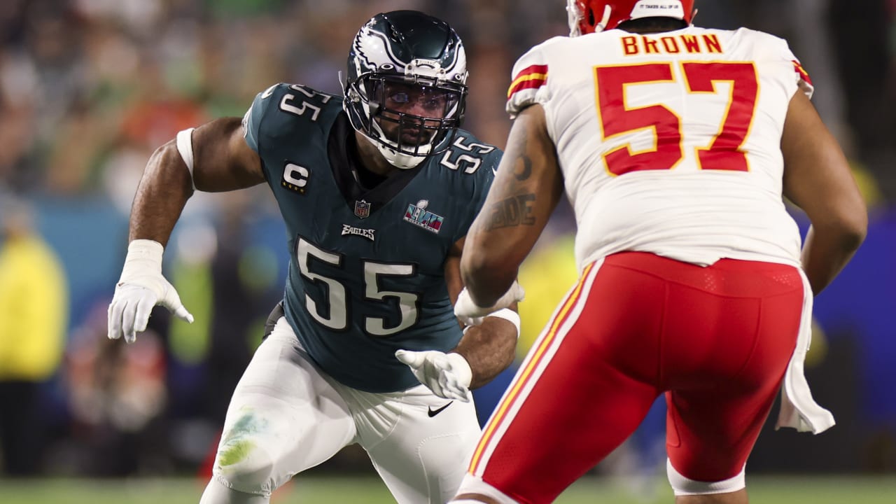 Brandon Graham: Chiefs O-line 'blessed' to face Eagles on slippery turf in Super  Bowl LVII