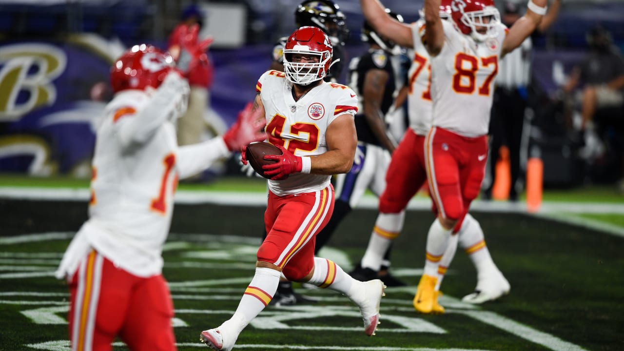 Former UConn fullback and Super Bowl LIV Champion Anthony Sherman